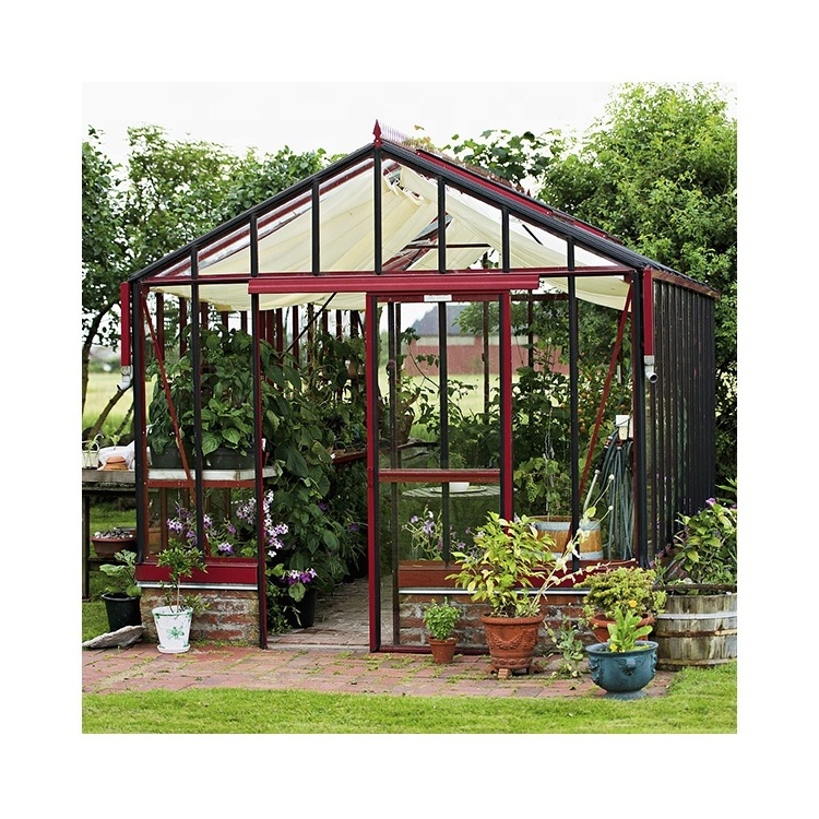 Low Price High Quality Eco-Friendly Green House Greenhouse For Garden Strong Hobby Polycarbonate Garden Greenhouses