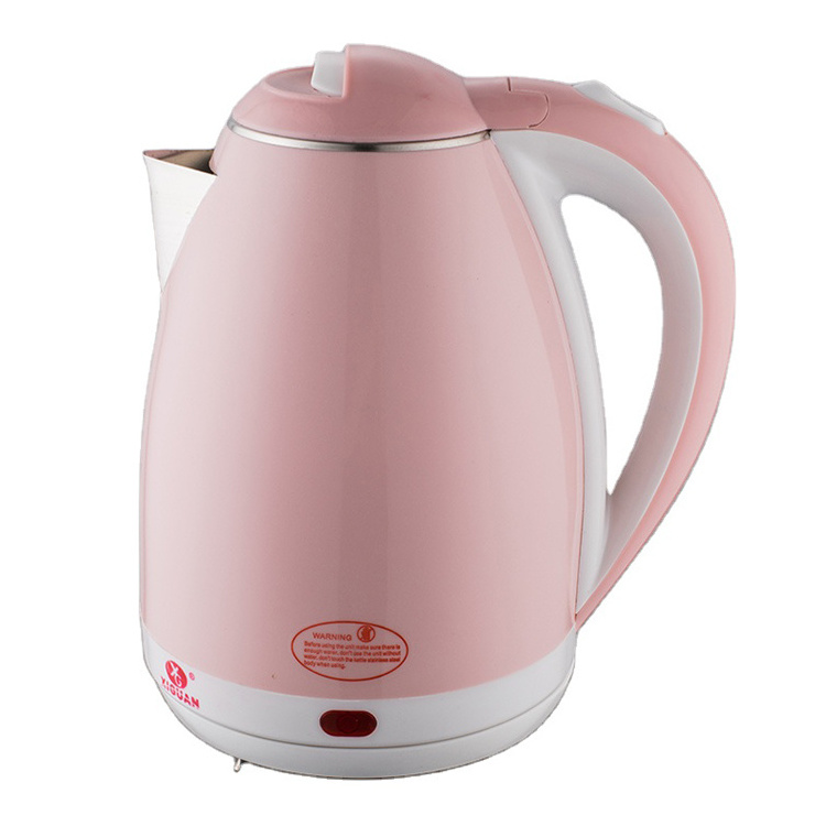 2021 New 1500-Watt stainless-steel cordless electric kettle with 1.8 liter capacity