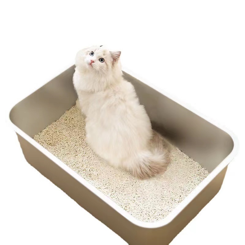 Buffet Food Rectangle Bakery Dessert Serving Tray,Steal Stainless Steel Tray Toilet With Handle Box Cat Litter Pan