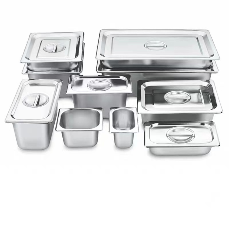 Hotel kitchen equipment restaurant buffet stove stainless steel chafing dishes buffet set food warmer gastronorm gn tray