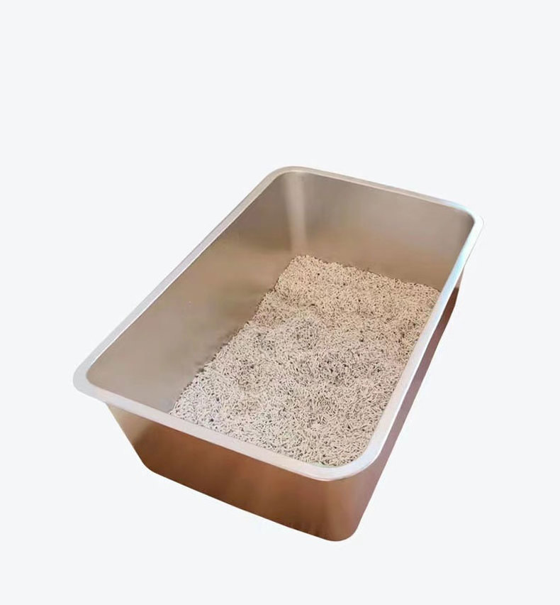 Buffet Food Rectangle Bakery Dessert Serving Tray,Steal Stainless Steel Tray Toilet With Handle Box Cat Litter Pan