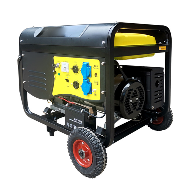 Factory Quality Electric Start 5000w 5kw Power Portable Manual 13HP Petrol Gasoline Generator