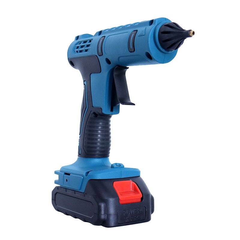 LANDSEA Big Promotion Mini Lightweight 21V Lithium Battery Portable Cordless Glue Gun with Glue Sticks