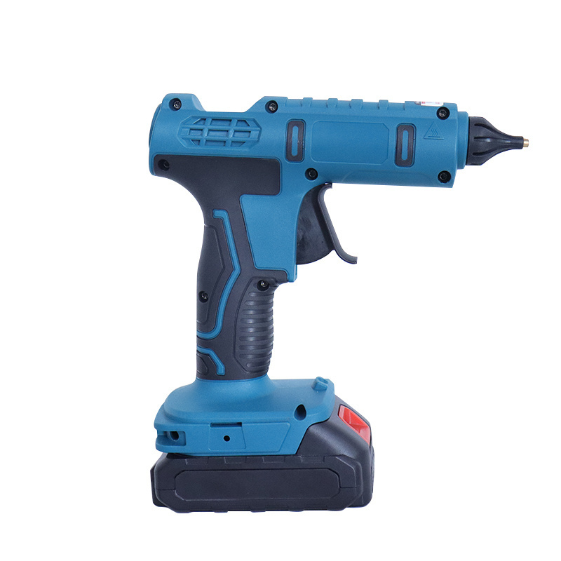 LANDSEA Big Promotion Mini Lightweight 21V Lithium Battery Portable Cordless Glue Gun with Glue Sticks