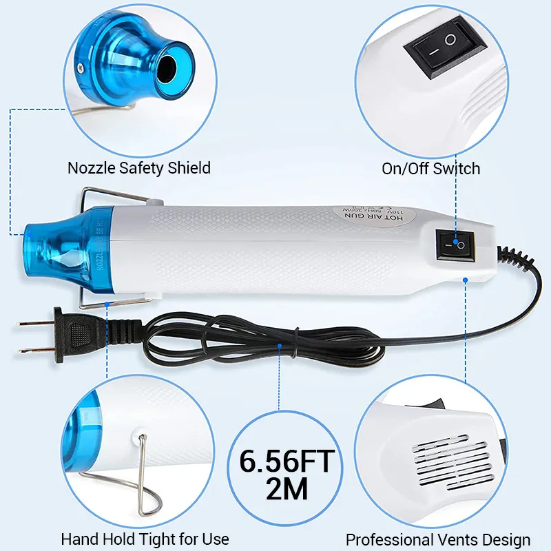 LANDSEA Cheap Mini Portable 300W Heat Gun Hot air gun  for Mobile Repair