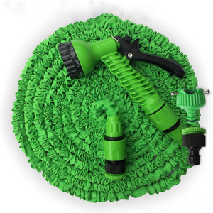 Hot Sale Pvc 50ft,75ft 100ft 125ft 150ft Retractable Expandable Magic Garden Water Hose Pipe With Nozzle