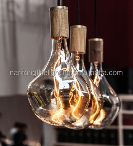 Special design big size Extra Large giant ET160 e27 e26 B22 decorative oversized Led filament bulb