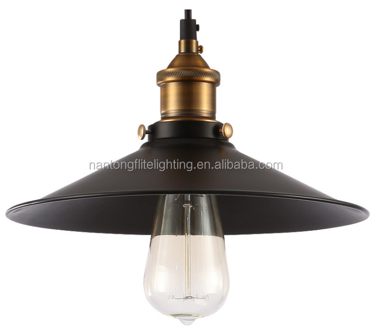 Industrial Retro iron black lamp shade ceiling Lamps Ceiling Light