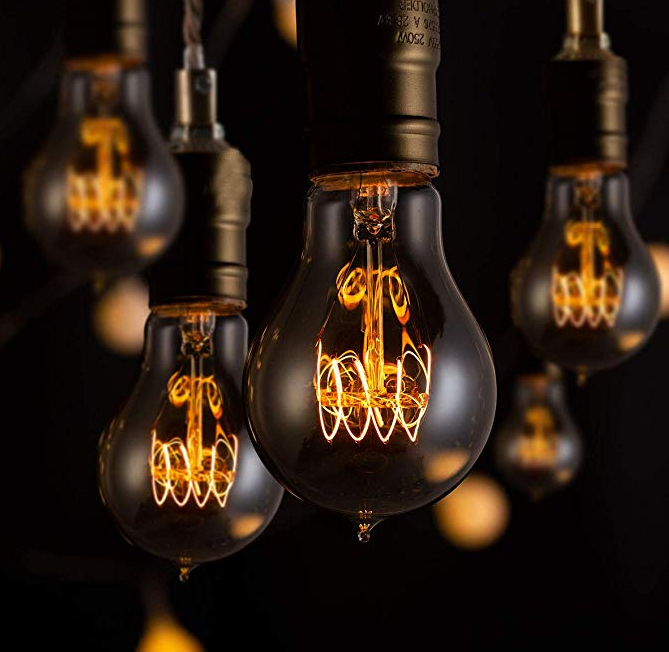 Loft Vintage Edison Bulbs ST64 G95 G80 E27 Incanscent Light Bulbs 40W 110V 220V Filament Bulb Edison LED Pendant Lamps