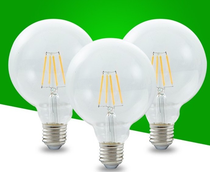 2w 4w 6w 8w Led Vintage Edison Filament Light Bulb St64,St58,A60/a19,T45,G80,G95,G125,C35,T30 Bulb