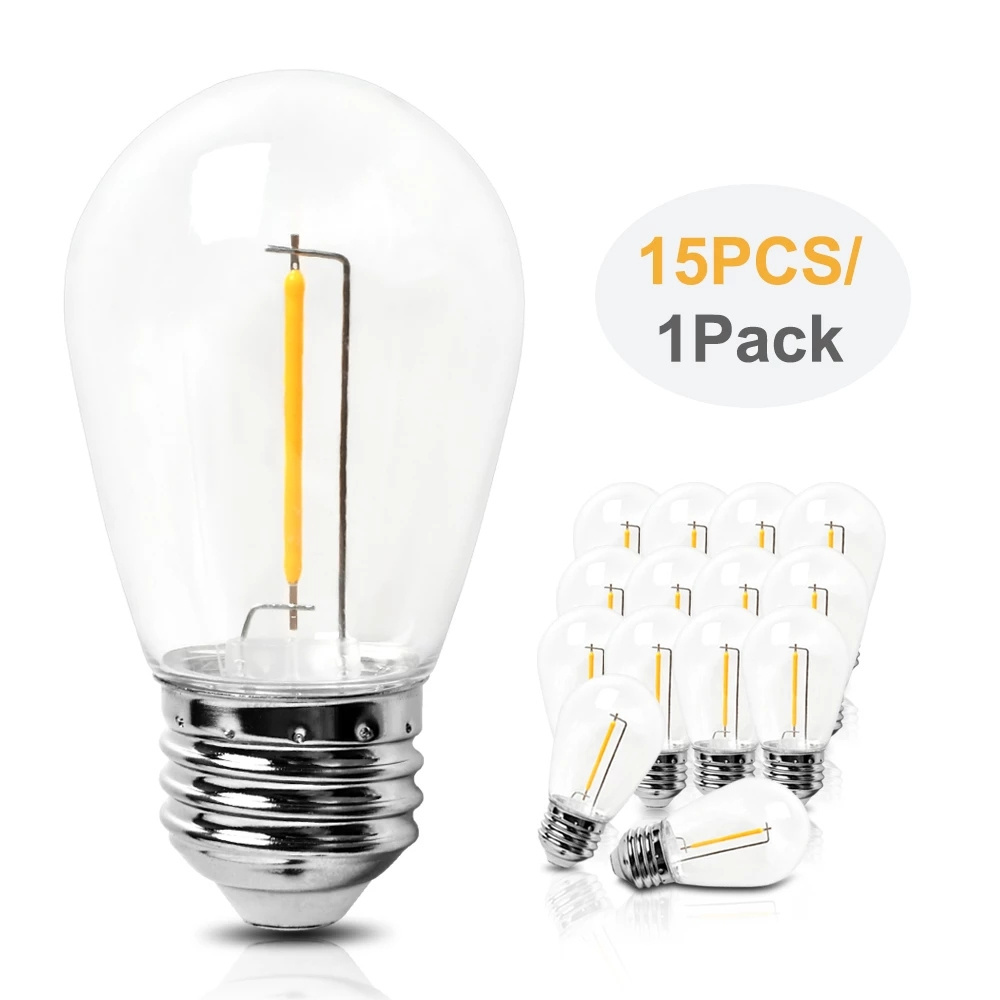 Cheap Wholesale 1W/2W/4W Led Filament S14 Bulbs For String Light