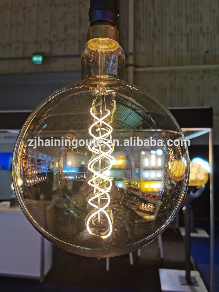 Big Special shaped Edison lamp LED soft light warm light bulb decorative led filament bulb