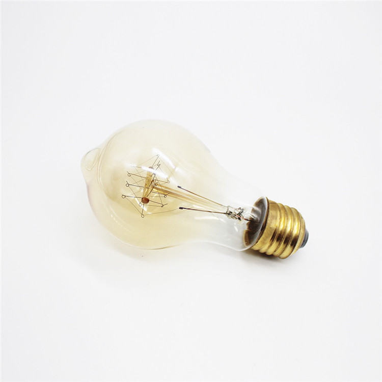 Factory Price Edison Lamps A19 T30 T45 ST58 ST64 G80 G95 G125 E27 With 25W 40W 60W Edison Light Bulb