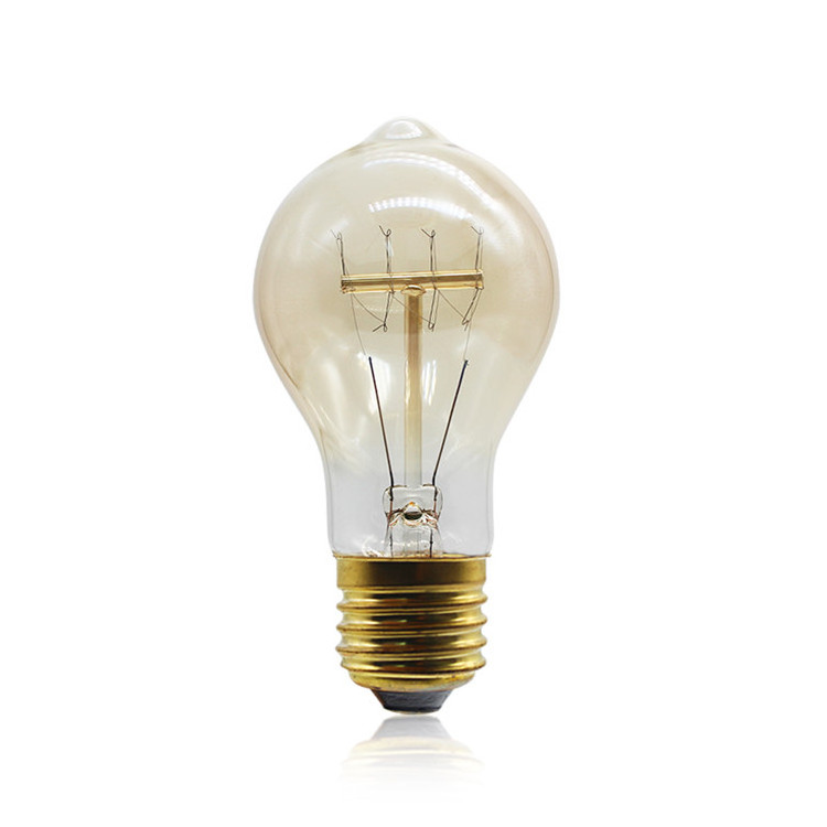 Factory Price Edison Lamps A19 T30 T45 ST58 ST64 G80 G95 G125 E27 With 25W 40W 60W Edison Light Bulb