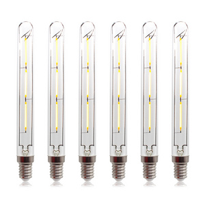 CE RoHS New 360 degree E27   tube LED Filament Bulb 2W 4W 6W 8W  LED Filament Light