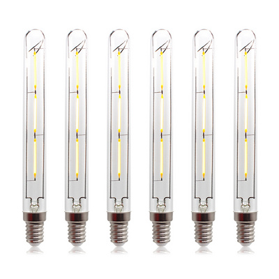 CE RoHS New 360 degree E27   tube LED Filament Bulb 2W 4W 6W 8W  LED Filament Light