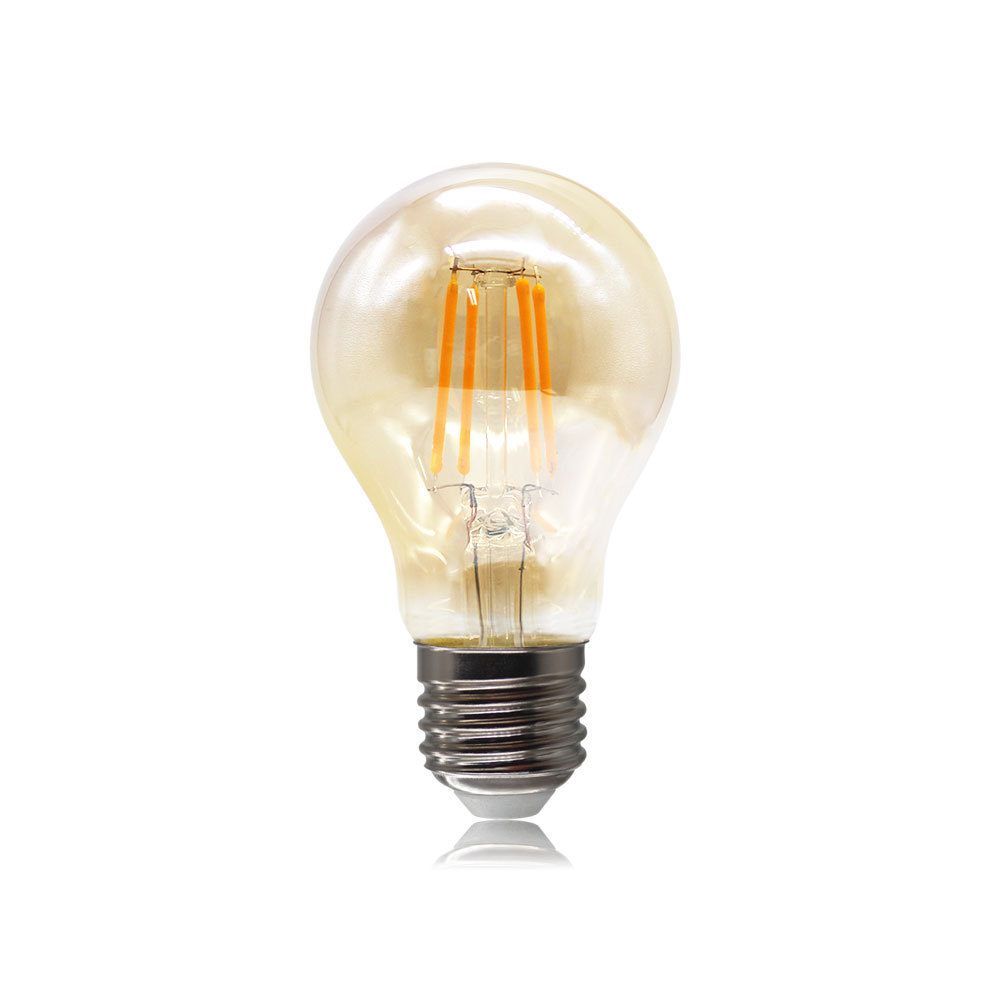 Cheap Wholesale 4W 6W 8w A60(A19) Led Light  Vintage Edison Style Led Filament Bulb