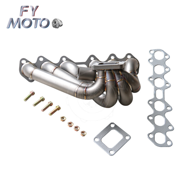 Schedule 40 SS T4 TURBO MANIFOLD FOR TOYO*TA SUPRA JZA80 2JZ GTE 93-98