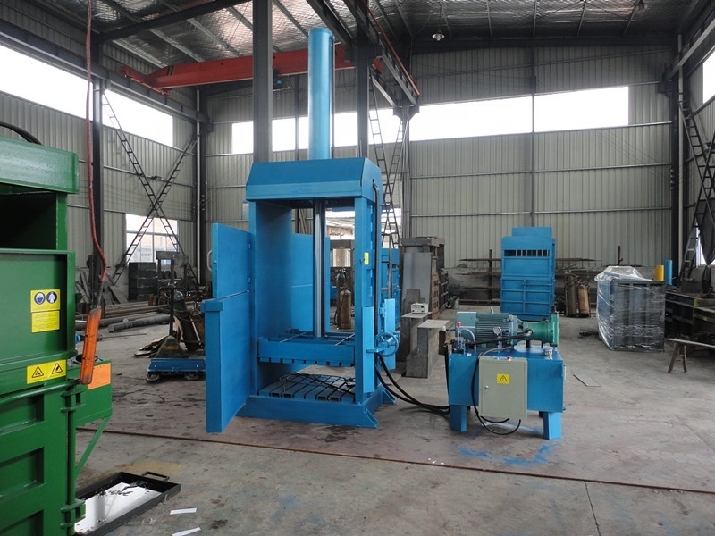 hydraulic coconut fiber coir plam packaging baling machine