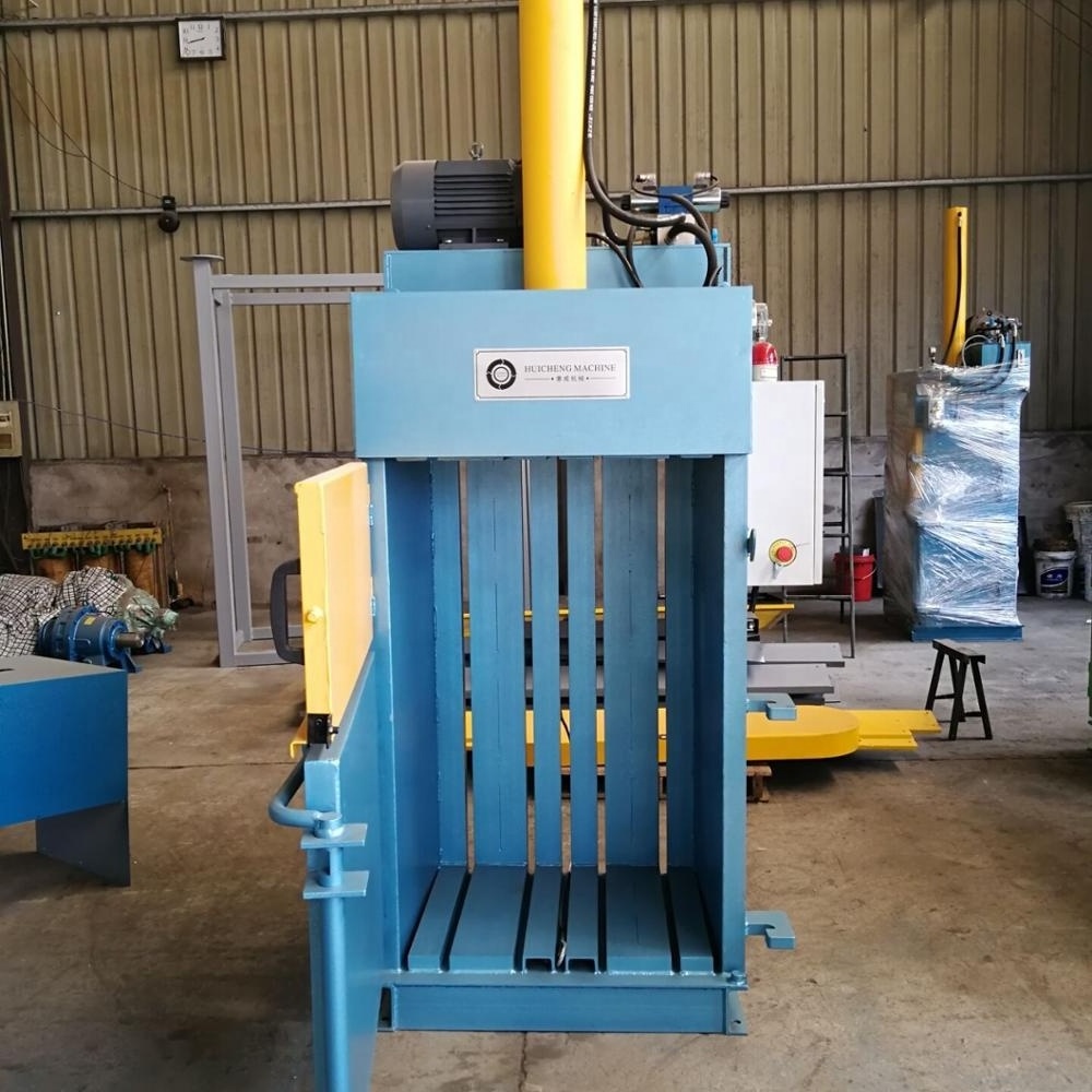 news paper scrap hydraulic pressing compactor machine