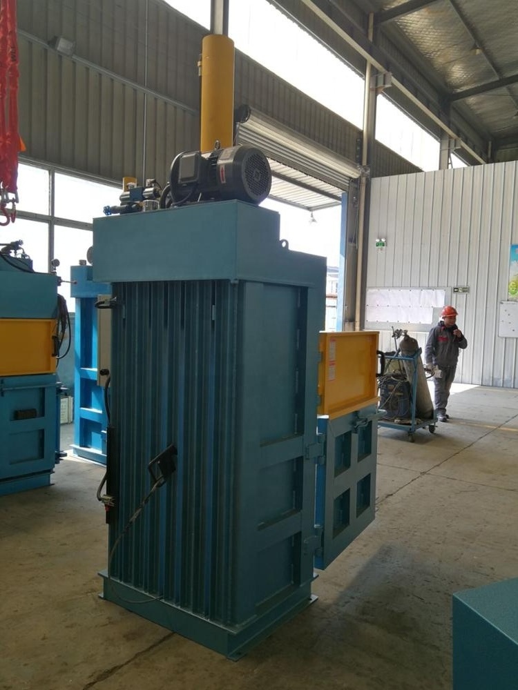 news paper scrap hydraulic pressing compactor machine