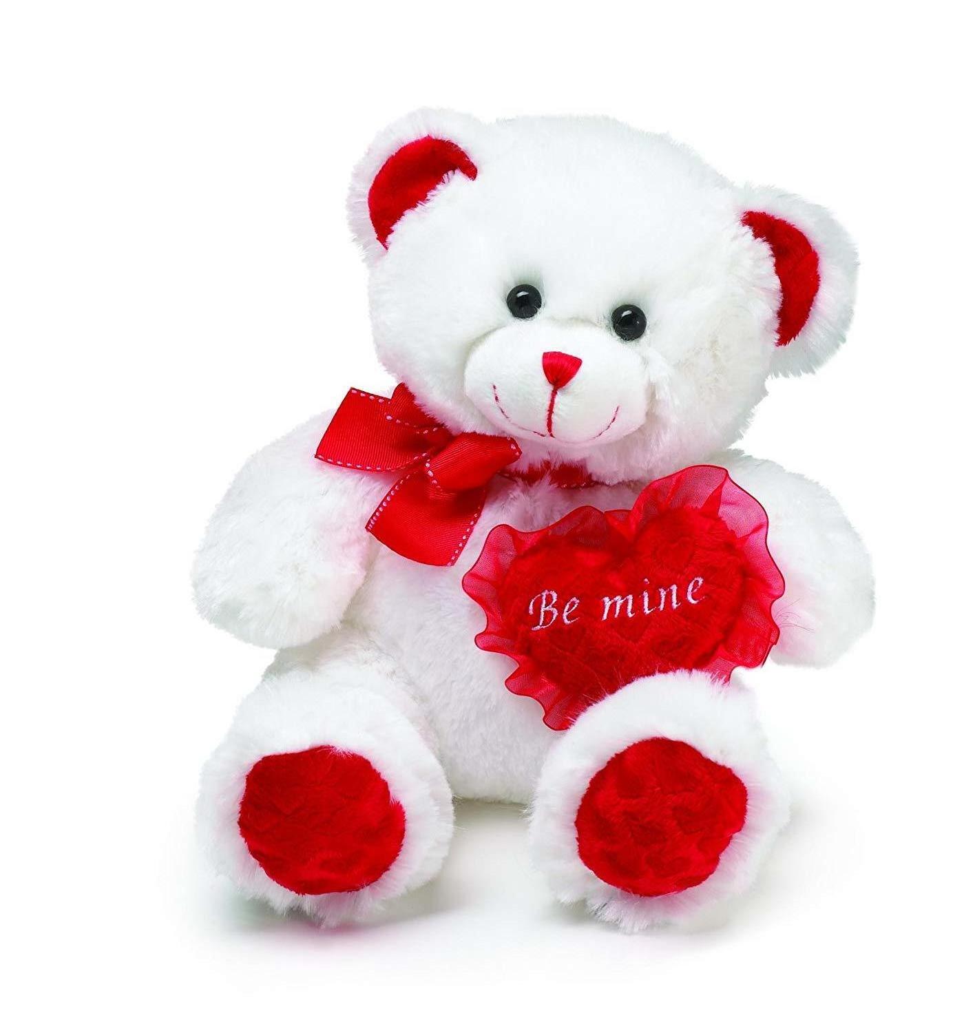 newly developed custom animal valentine gifts red heart teddy bear soft plush stuffed velboa animal