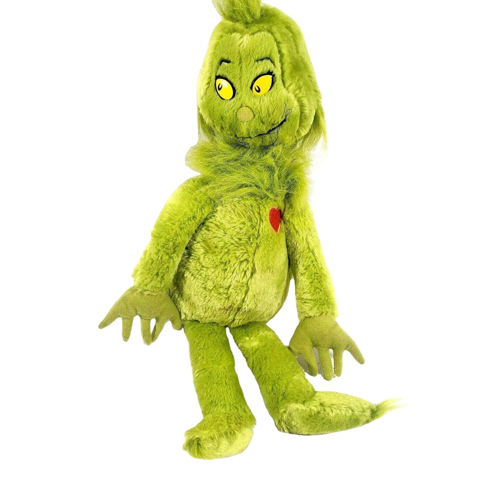 new custom green soft stuffed  grinch plush