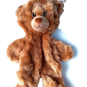 low MOQ custom animal soft plush unstuffed teddy bear skin