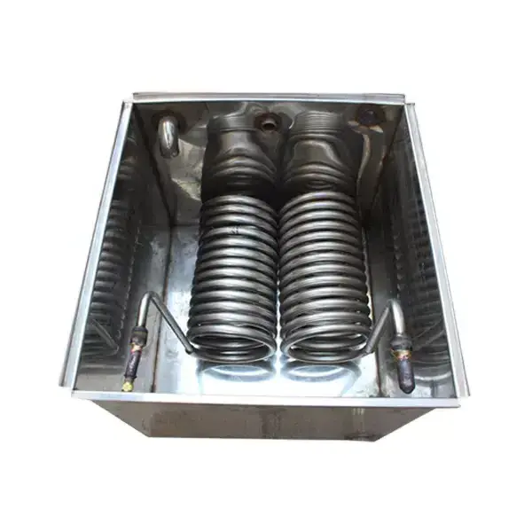 Mini Heat Exchanger 316 Stainless Steel Evaporator Coil Tube Cooling Water Chiller