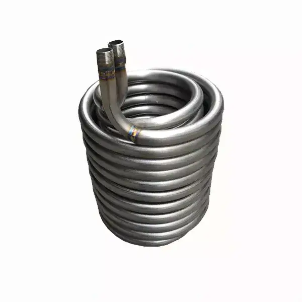 Mini Heat Exchanger 316 Stainless Steel Evaporator Coil Tube Cooling Water Chiller