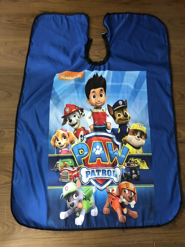 customized sublimation designer barber kid capes