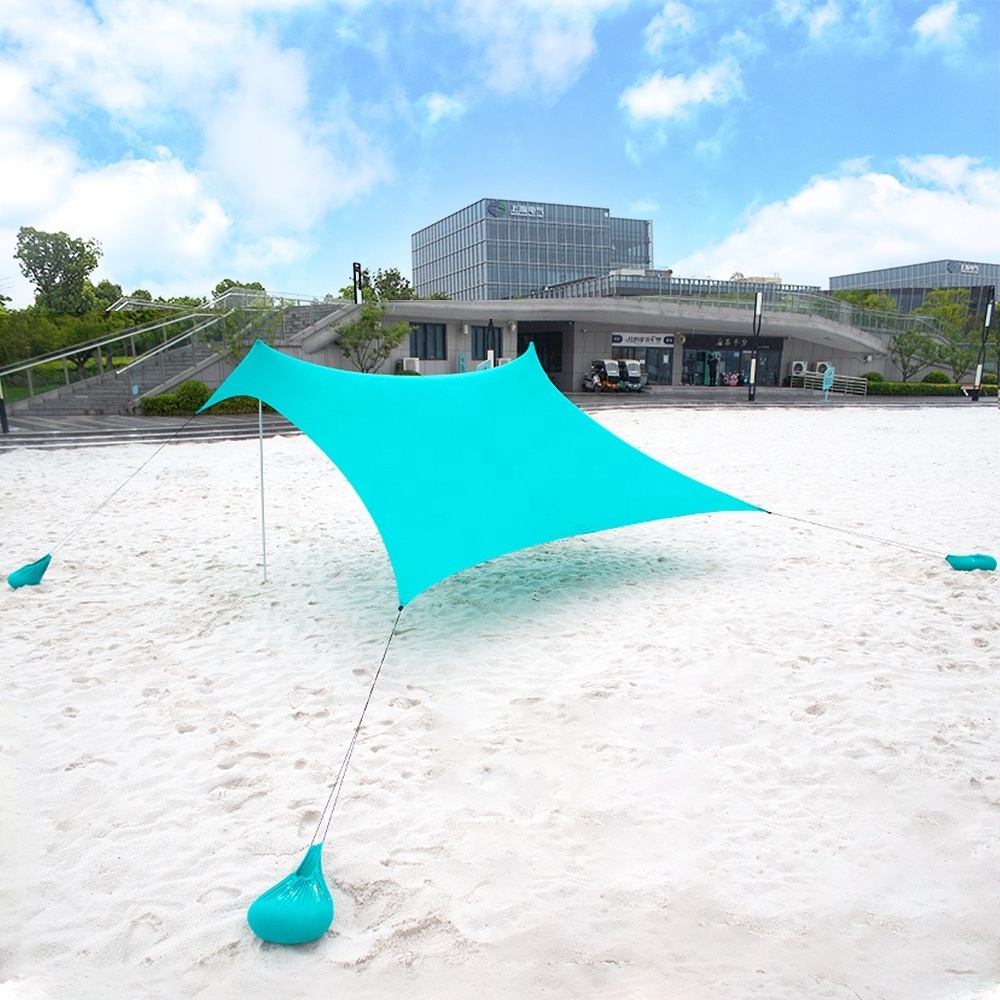 POP UP Tent Beach Sun Shelter UPF50+ Umbrella Beach Cabana Canopy Tents for Beach