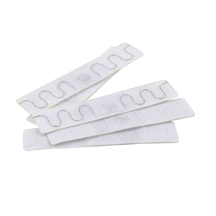 Wholesale Passive RFID UHF Fabric Woven UHF Ironing Washable Tag For Laundry Management