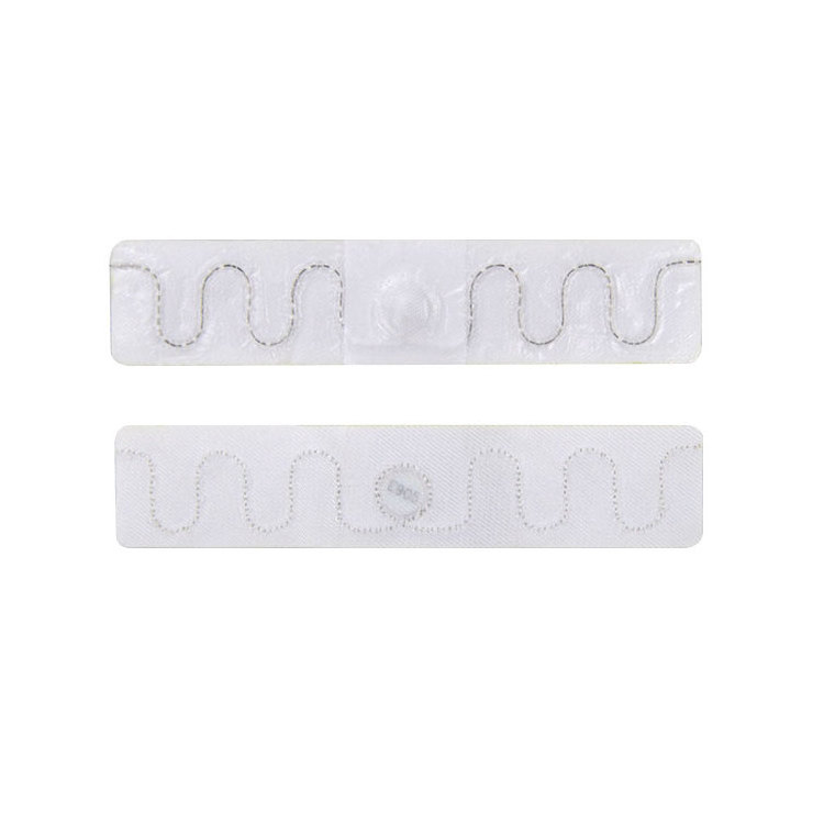 Wholesale Passive RFID UHF Fabric Woven UHF Ironing Washable Tag For Laundry Management