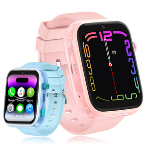 4G Kids Smart Watch Phone with GPS Tracker 4G Girls Boys Sim Card Digital Watches For Kids Video Call Smartwatch Watch