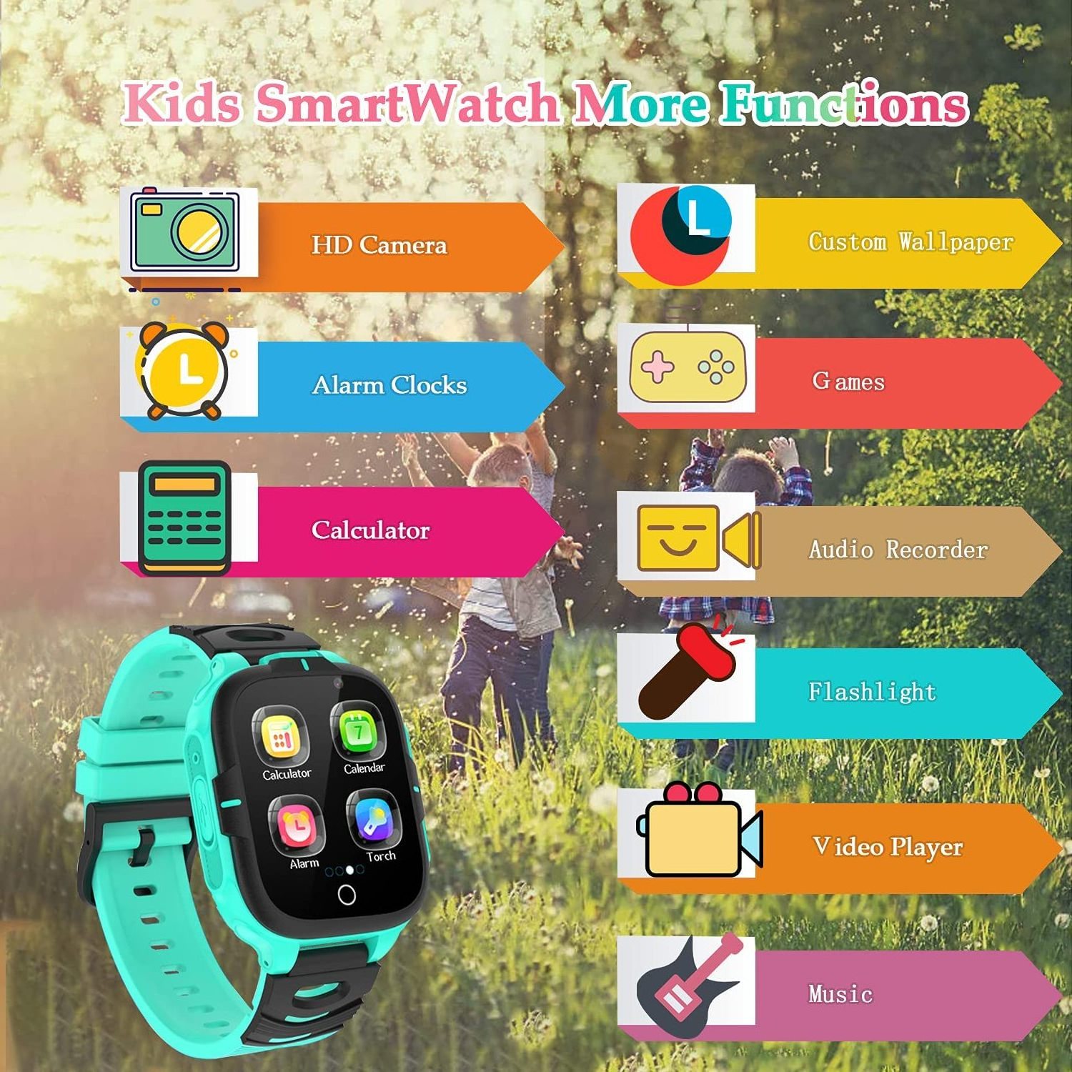 Sell Y30 Kids Smart Watch New Children Baby Music Player Dial Call 2G Kids Watch Camera Function with 16 Mini Games