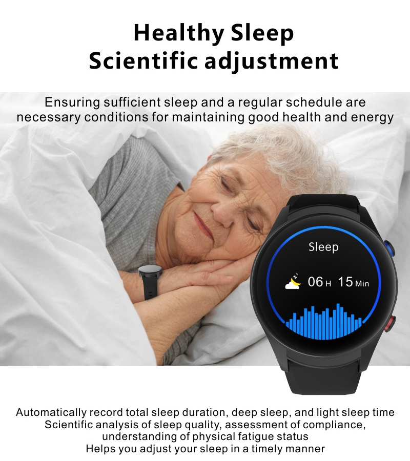 NL08S Elderly Smart Watch  Real Thermometer Accurate Heart Rate Health Smart watch BT Call Remote Music Ce Rohs Digital Watches