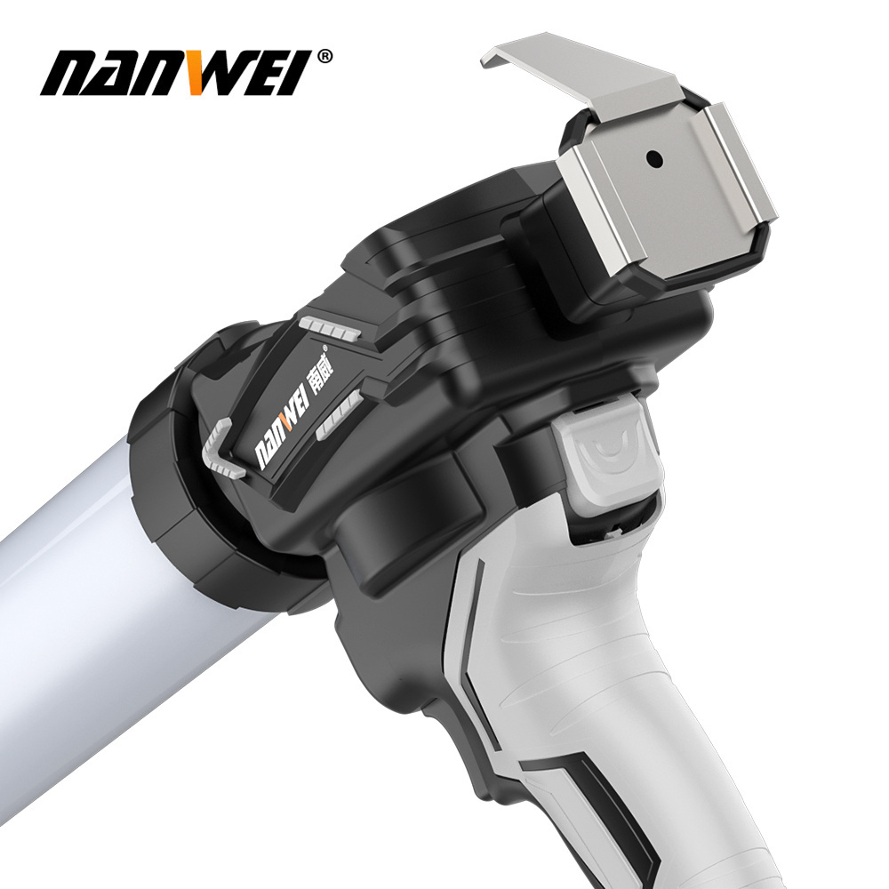 NANWEI High Quality Electric Pneumatic Silicone Sealant 315mm  Li-on Battery Caulking Gun Hot Glue Gun