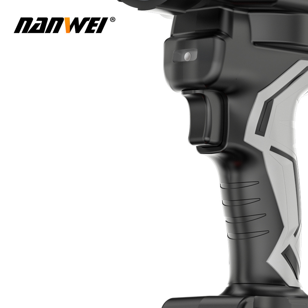 NANWEI High Quality Electric Pneumatic Silicone Sealant 315mm  Li-on Battery Caulking Gun Hot Glue Gun