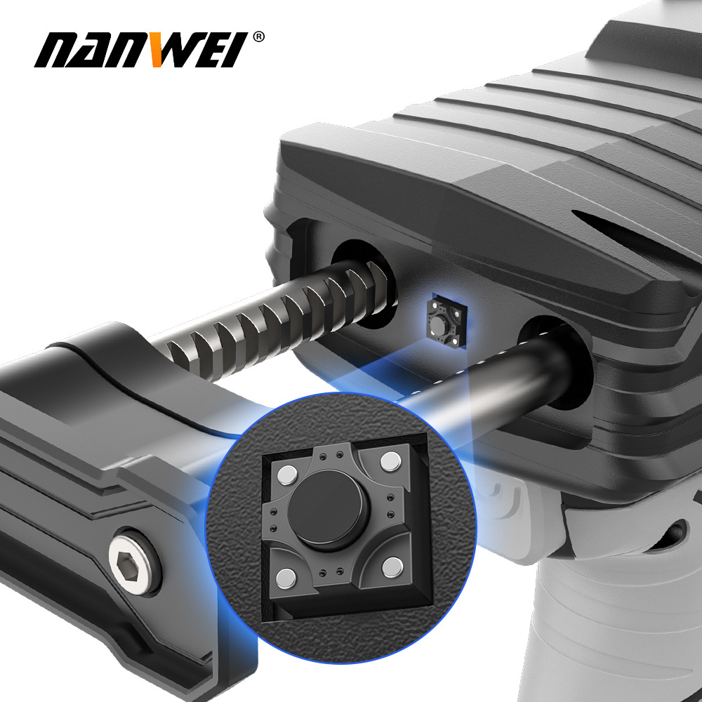 NANWEI Lithium Electric Power Tools Glass Glue Gun Cordless Caulking Gun Compaction Portable Machine Sealant