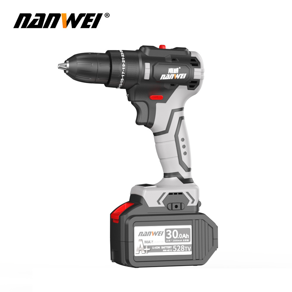 Nanwei Power Tools Lithium Battery Cordless Power Tools Electric Drill Angle Grinder Electric Hammer Wrench Electric Saw