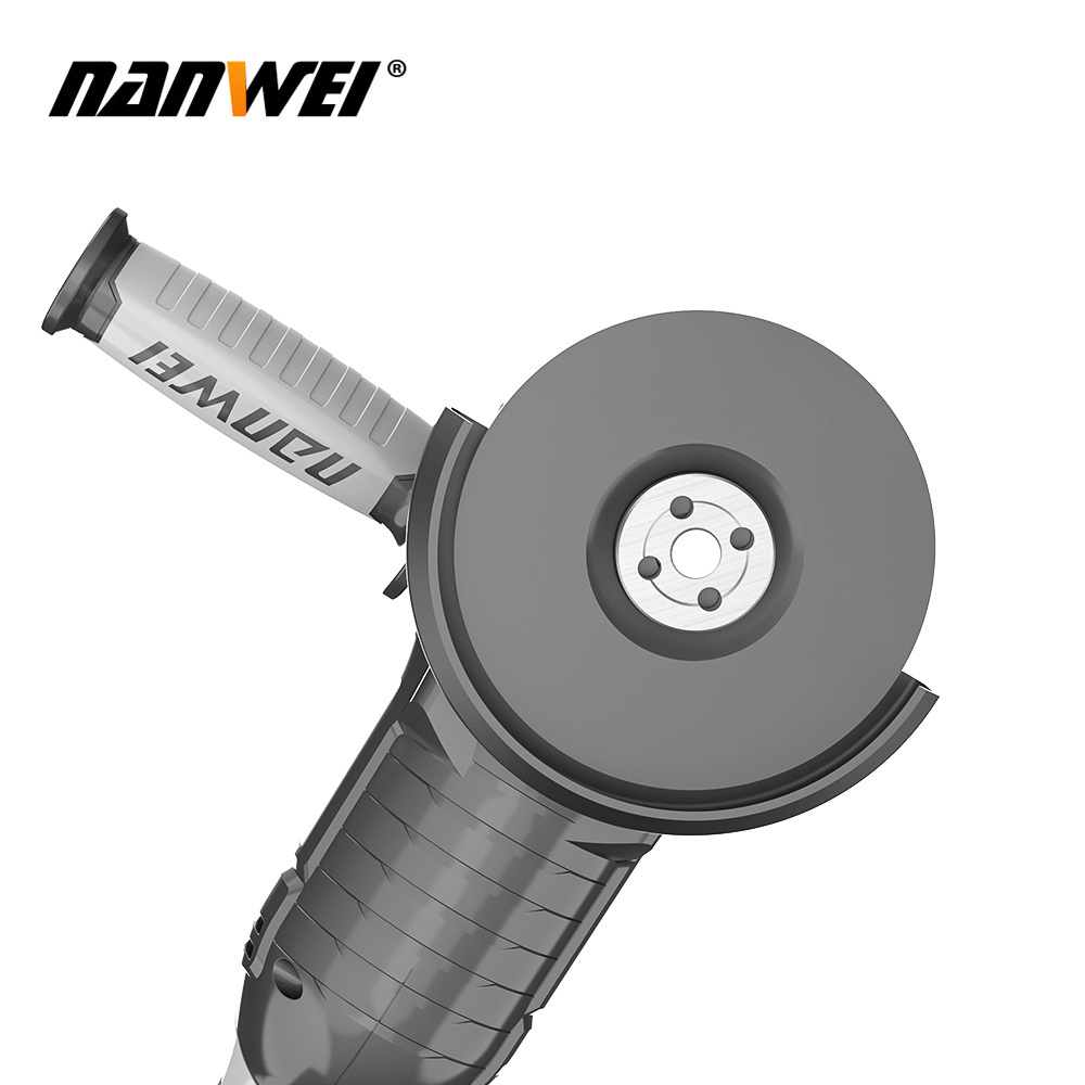 NANWEI Cordless Angle Grinder 21V Lithium-Ion Battery Machine Cutting Electric Angle Grinder Power Tool 100/125mm