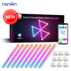 New Glide Smart Wall Light Lights DIY RGB WiFi Smart Wall Lights Led Indoor Modern Wall Lamp Decoration