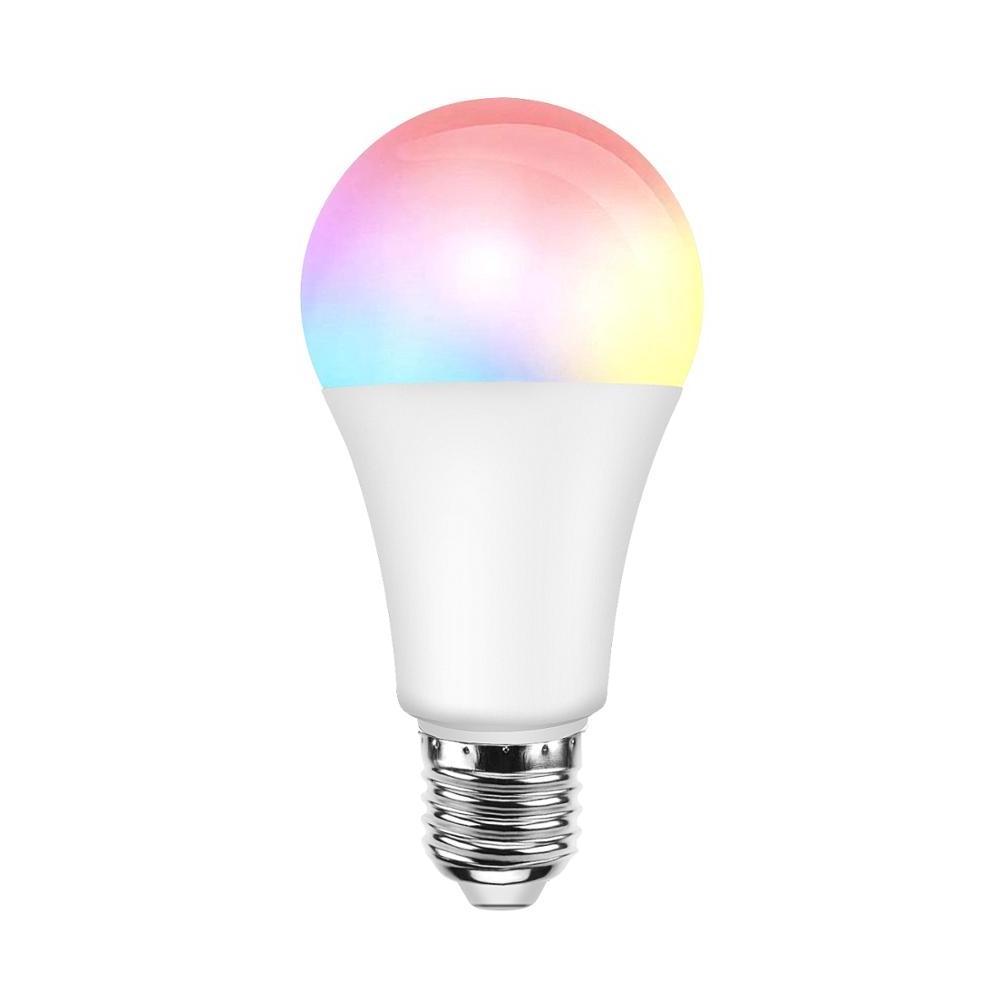 Factory supply Newest Energy Saving  smart led bulb RGB+WHITE light bulb led smart charge e27 APP remote control wifi led bulb