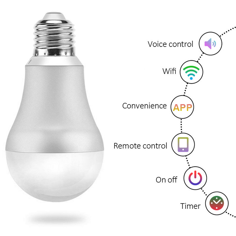 E27 Socket Night Light led bulb assembly 7 Watts Original rechargeable led bulb