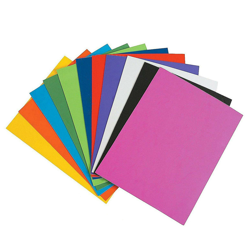 Factory Selling EVA Foam Sheet  2MM Adhesive Craft EVA Foam For Kids School children