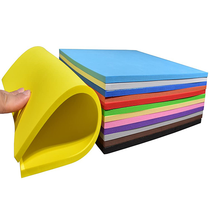 Factory Selling EVA Foam Sheet  2MM Adhesive Craft EVA Foam For Kids School children