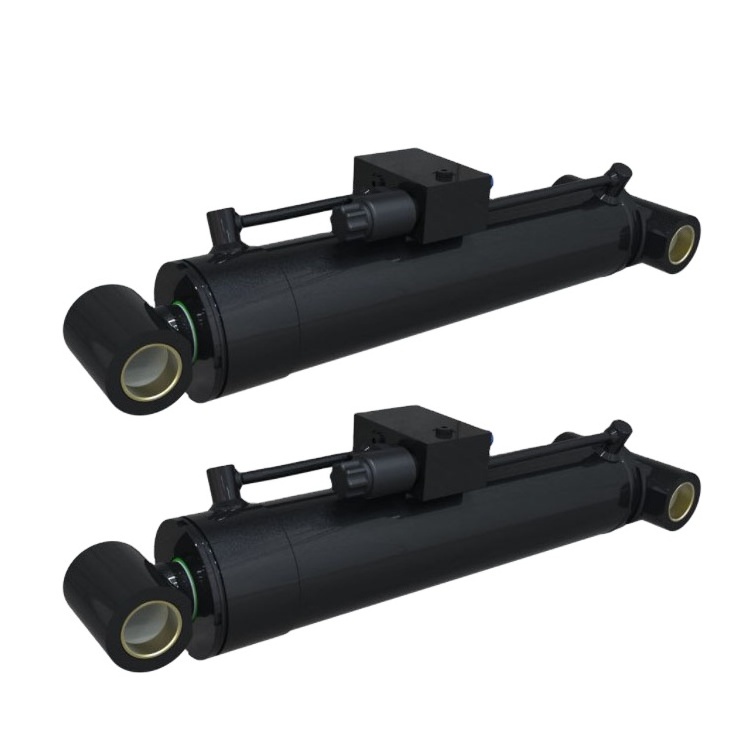 china customized lift hydraulic cylinder for aerial work platform hydraulic leg supporting for truck hydraulic pistons