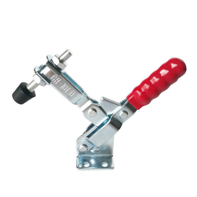 GH-101D Vertical Quick-Release Toggle Clamps Woodwork Horizontal Red Toggle Clamp Set Heavy Duty Tools Accessory