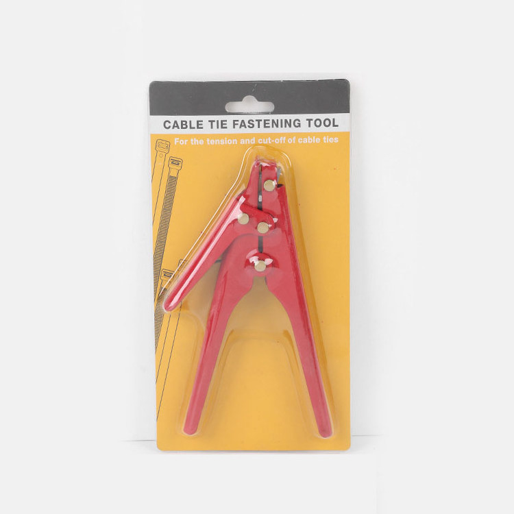 Heavy Duty Cable Nylon Zip Ties Gun 2.4-9mm Fastening and Cutting Wires Automatic Tension Cutoff Gun Tool